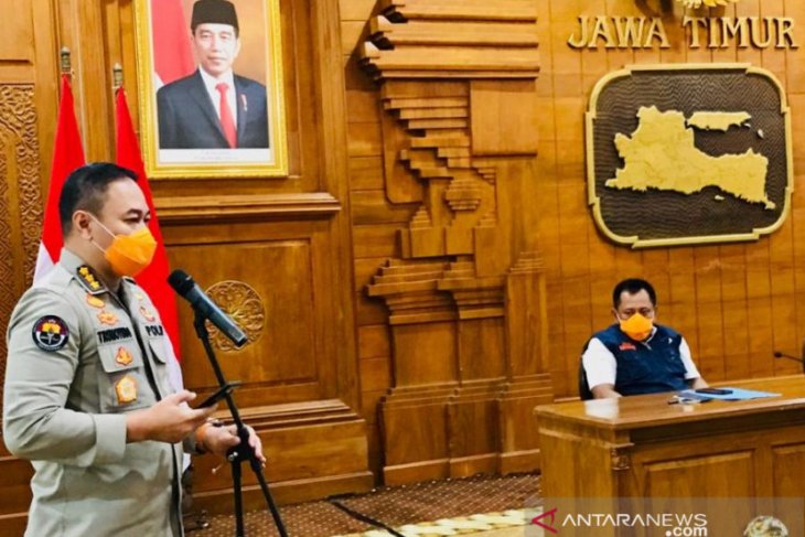 Antisipasi penyebaran COVID-19, Polda Jatim dirikan 95 posko observasi pemudik