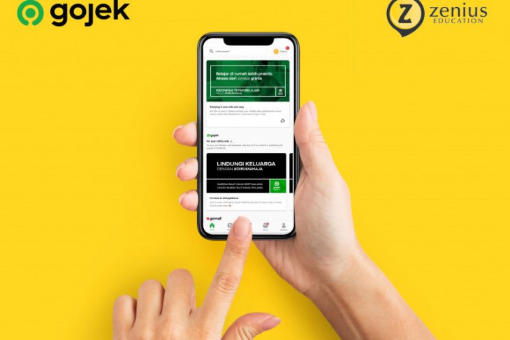 Layanan belajar daring Zenius dan Gojek sediakan layanan gratis