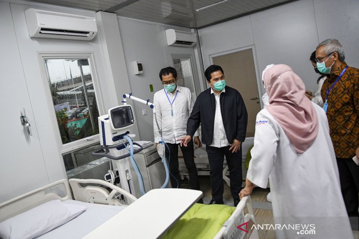 Erick berharap BUMN bisa bantu produksi ventilator