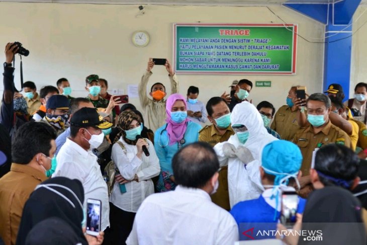 Gubsu tinjau RSUD Padangsidimpuan