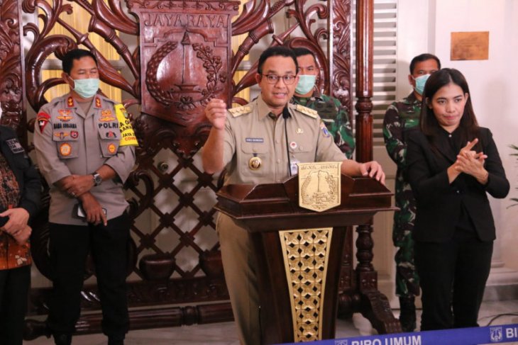 Jakarta first to enforce large-scale social distancing: Governor