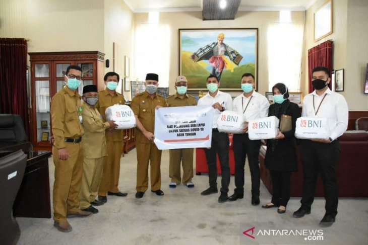 Pemkab Aceh Tengah terima bantuan APD dari BNI