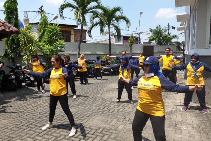 Lawan COVID-19, Bacawawali Surabaya ajak warga giatkan senam sepekan tiga kali