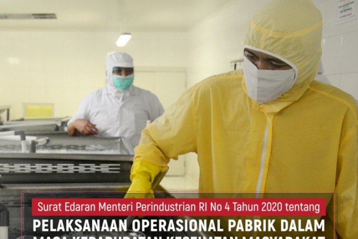 Menperin terbitkan surat edaran operasional pabrik