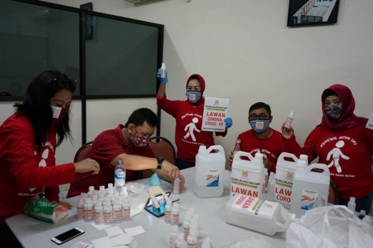 INI Jatim optimalkan gerakan penyemprotan disinfektan di Kota Surabaya