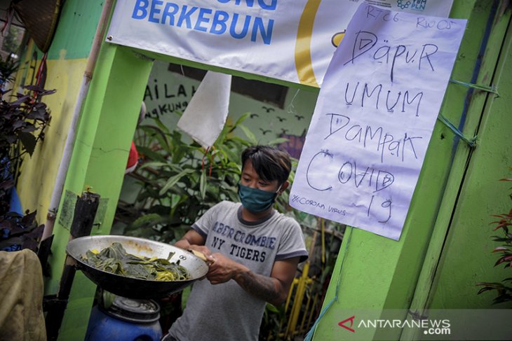 Makanan gratis bagi warga terdampak COVID-19 