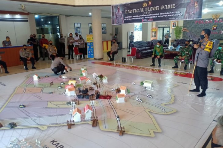 Polresta Pontianak terapkan Sispamkota antisipasi dampak COVID-19