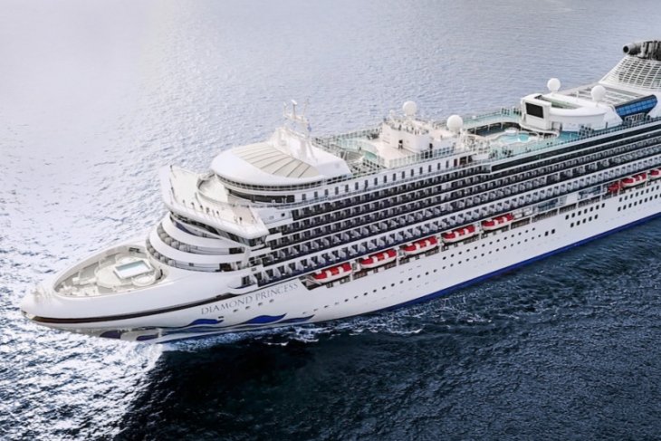 Status karantina kapal pesiar Diamond Princess dicabut