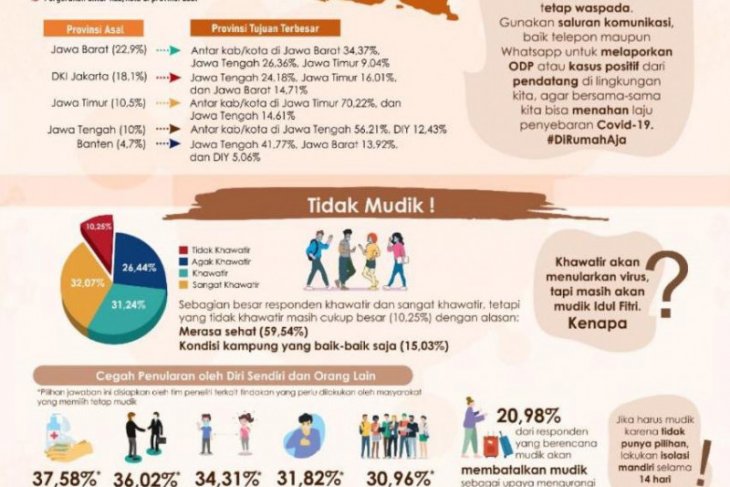 Tim Panel Sosial Kebencanaan: Pemerintah perlu lakukan intervensi cegah mudik