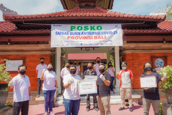 ITDC sumbang masker dan hand sanitizer bagi Jurnalis di Bali