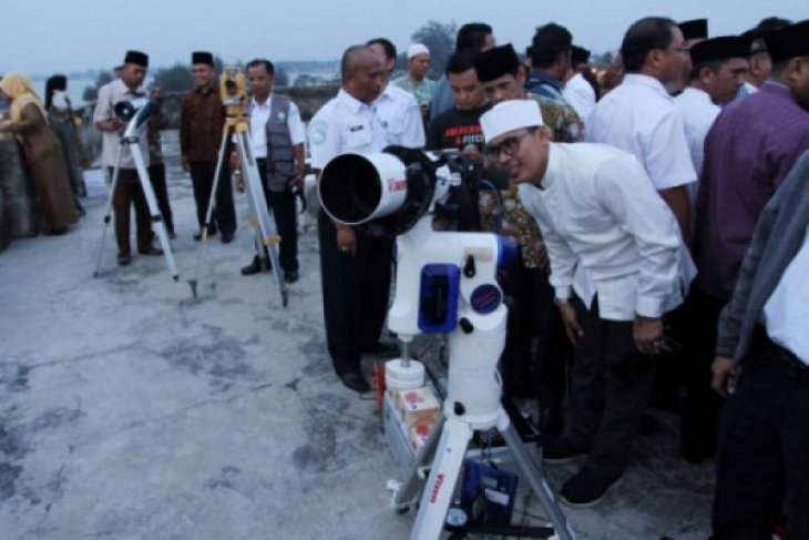 Sebayak 82 titik akan mejadi lokasi pengamatan hilal