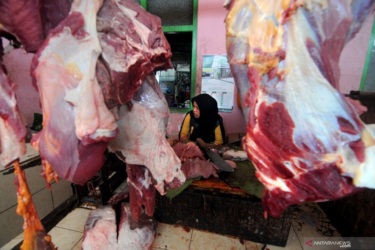 Harga daging stabil jelang ramadhan 