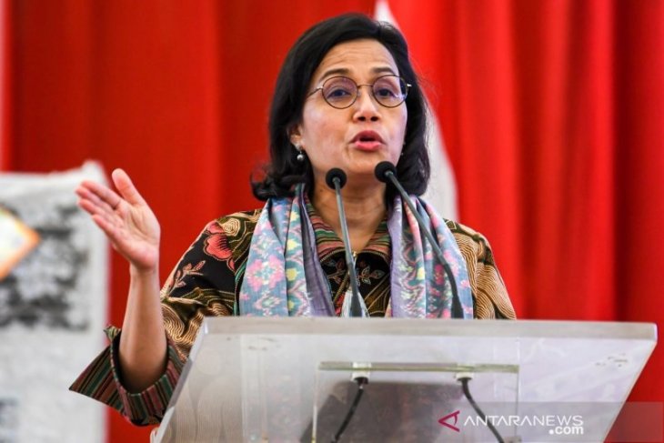 Sri Mulyani memprediksikan ekonomi RI kuartal II terkontraksi 3,1 persen