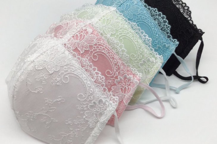 Masker dari bra diproduksi di Jepang atasi kelangkaan