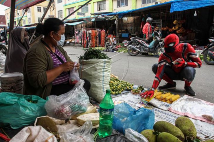 Super hero sosialisasikan pencegahan COVID-19