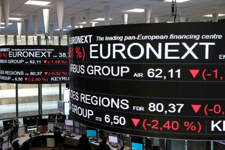 Saham Prancis ditutup di zona merah dengan indeks CAC 40 anjlok 1,16 persen