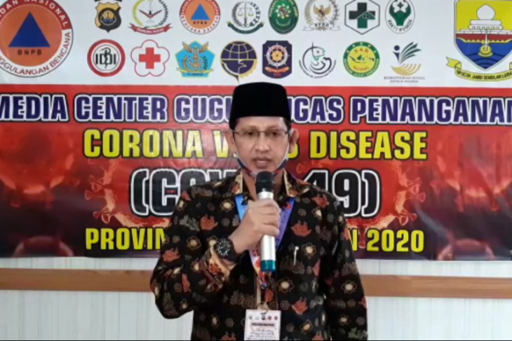 Penambahan pasien positif, 10 orang klaster Gowa dan satu orang riwayat perjalanan dari Sumbar