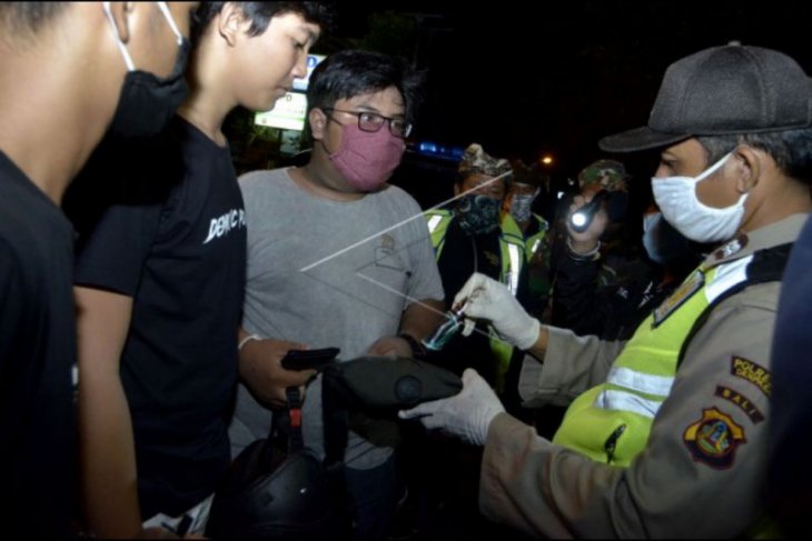 Polisi razia balap liar di Jimbaran