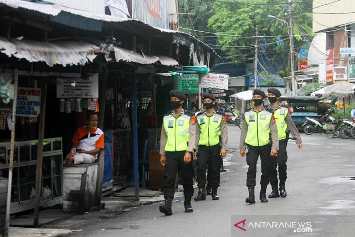 Patroli Penegakan Aturan PSBB