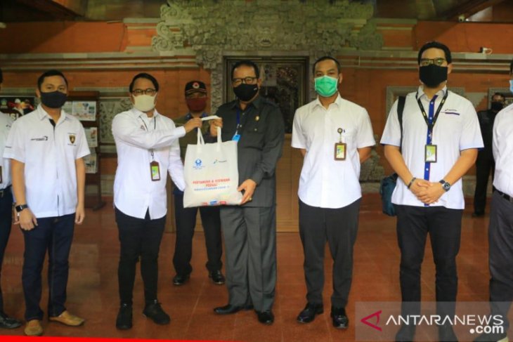 Pertamina-Hiswana Migas Bali sumbang bahan pokok untuk masyarakat