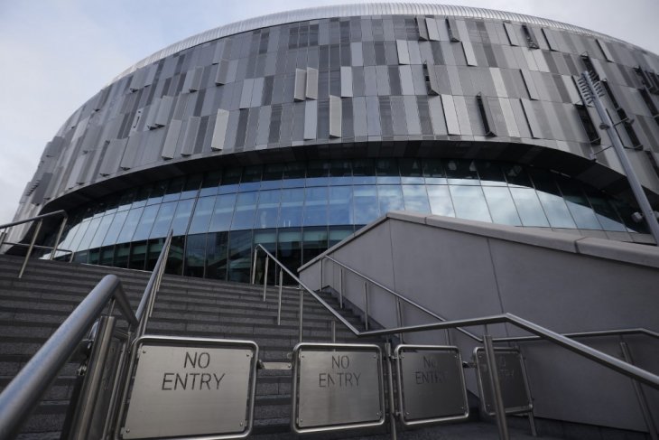 Spurs berlatih patuhi aturan social distancing