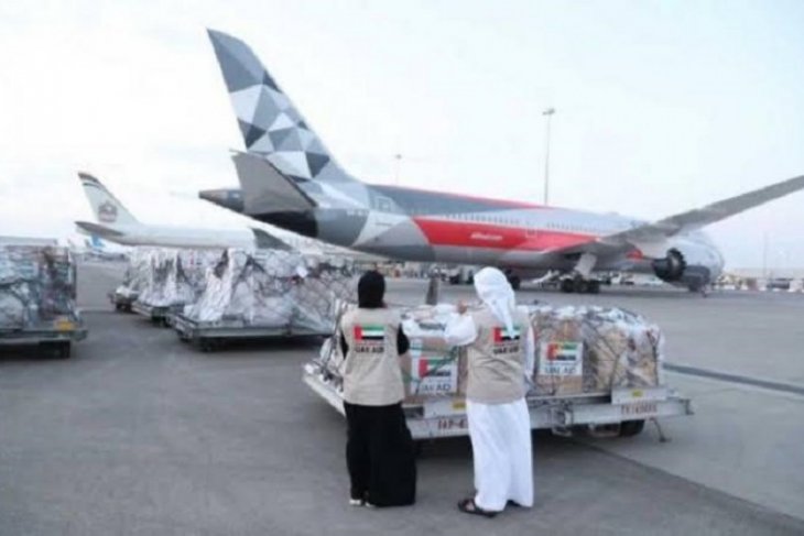 UAE kirimkan bantuan medis penanganan COVID-19 ke Indonesia