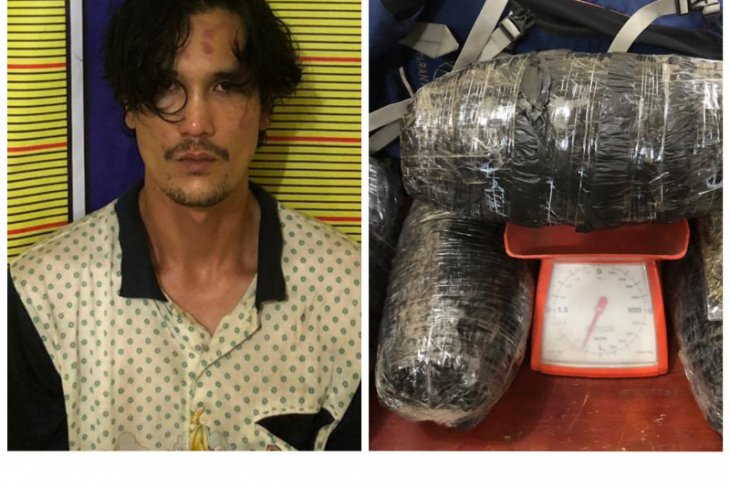 Polisi Langkat amankan 5,6 kilogram ganja siap dipasarkan di Medan