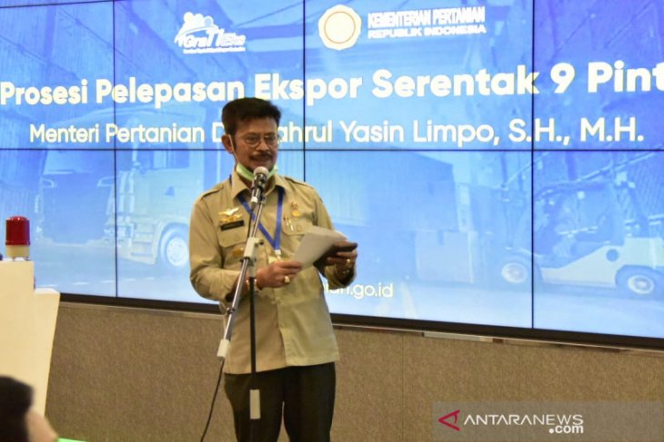 Mentan catat nilai ekspor pertanian Rp100,7 triliun per Maret 2020 j