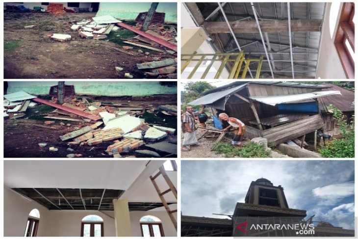Sejumlah fasilitas di Tapsel rusak dampak gempa magnitudo 5,6