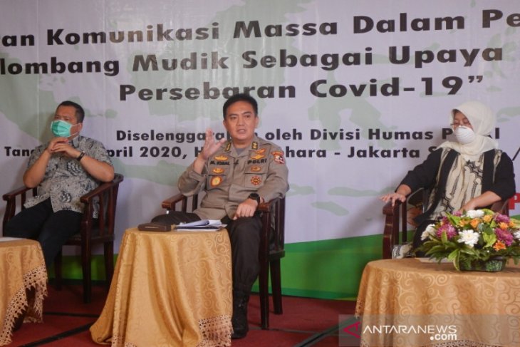 Polri minta semua pihak edukasi masyarakat agar tidak mudik