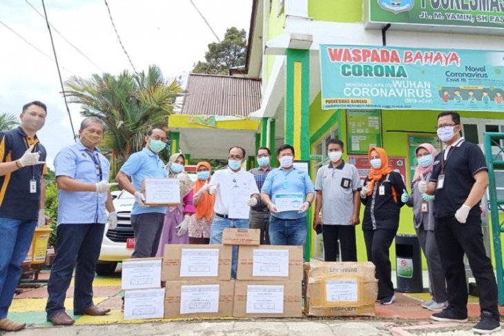 Satgas Bencana BUMN Jambi distribusikan APD ke RS dan Puskesmas Merangin