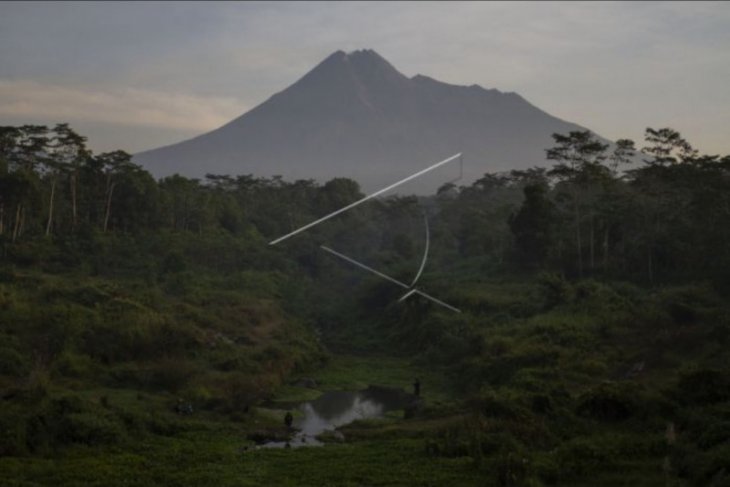 Aktivitas  gunung Merapi masih tinggi