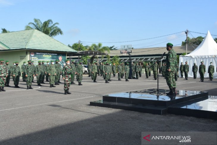 Danrem ingatkan anggota harus responsif bantu rakyat yang mengalami kesulitan