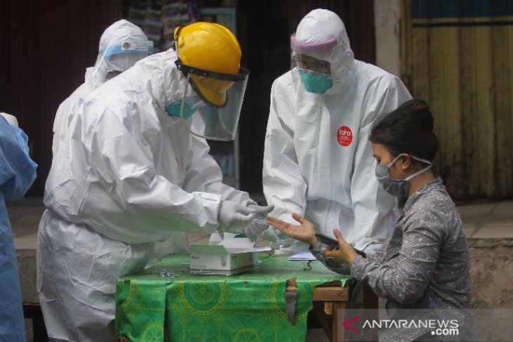 Rapid Test Di Pasar Antasari Banjarmasin