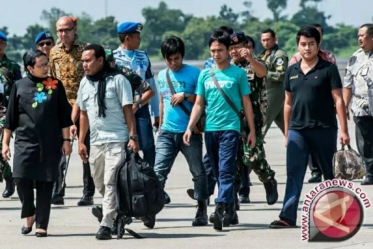 Tiga WNI korban kru kapal ikan penculikan di perairan Gabon dibebaskan