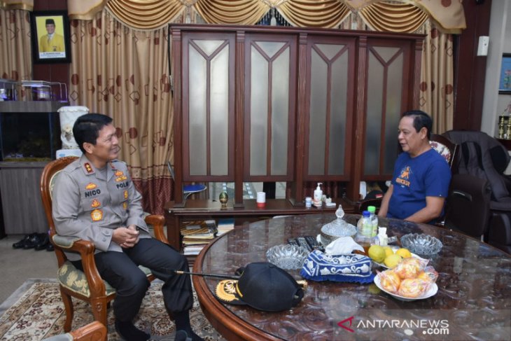 Sowan ke Gubernur, Irjen Nico sampaikan komitmen jaga stabilitas kamtibmas