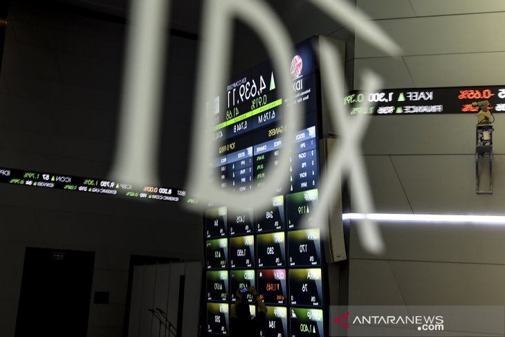 IHSG ditutup menguat Senin sore seiring kenaikan harga emas