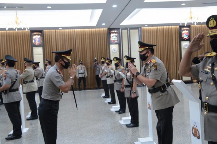 Terkait eks Kapolda Bengkulu, hasil tes yang hadir saat sertijab negatif COVID-19