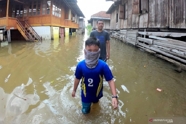 Lima kabupaten dan kota di Jambi terendam banjir