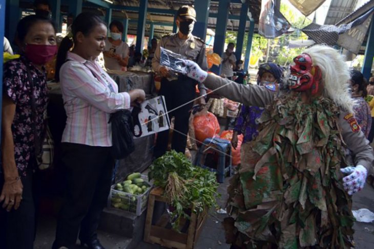 Polres Badung sosialisasikan pencegahan COVID-19