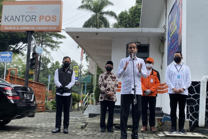 Presiden minta warga tunggu karena bantuan belum semua tersalurkan