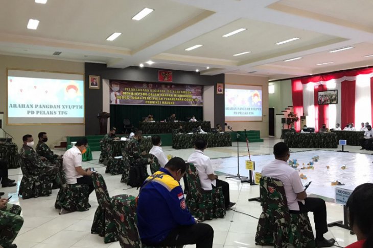 Pemkot Ambon siagakan posko pembatasan gerak orang terapkan Pra-PSBB