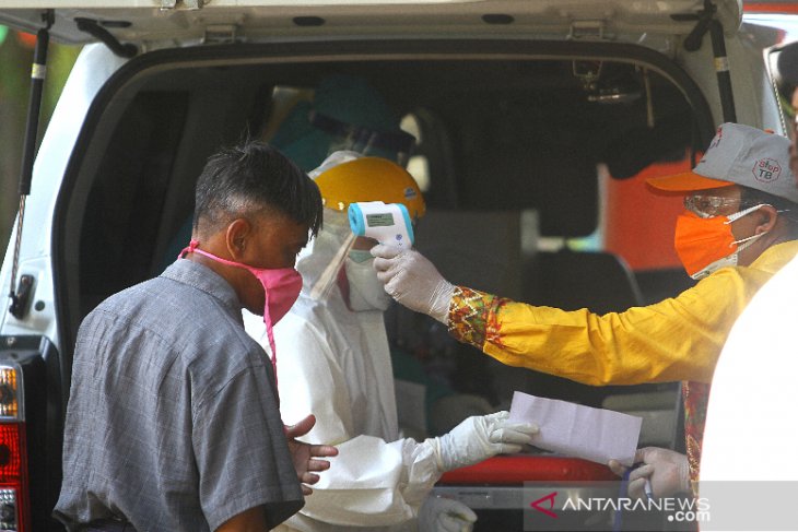 Rapid Test di Pasar Antasari Banjarmasin