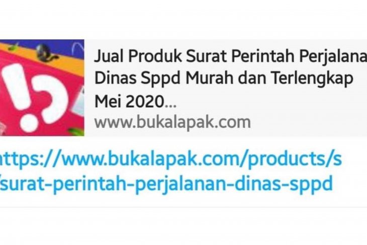 Ada surat bebas COVID-19 dijual secara online, ini tanggapan Bukapalak-Tokopedia