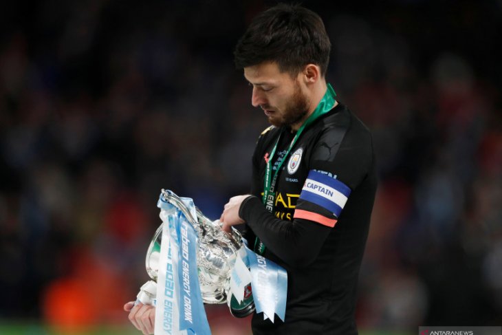 Liga Inggris - Kapten Manchester City David Silva tunda hengkang sebelum musim berakhir