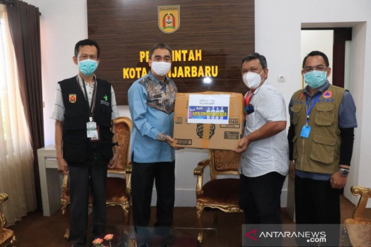 Wawali terima donasi 1.000 masker