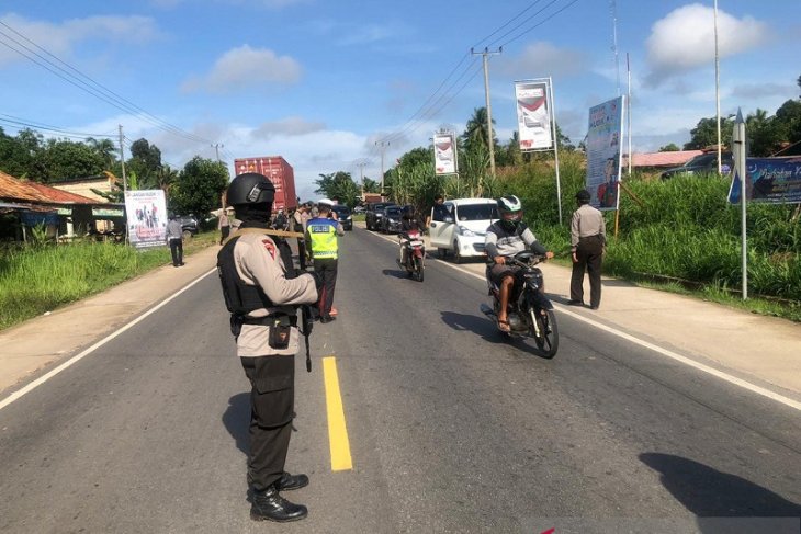 Anggota Brimob disiagakan bantu pengamanan perbatasan