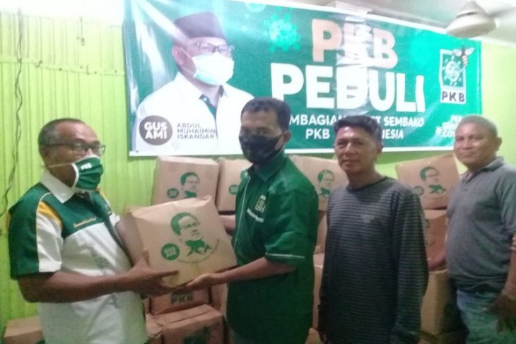DPP PKB bantu sembako tiga ton buat PKB Langkat