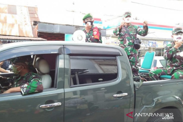 Kodim Buleleng konsentrasi awasi pasar tradisional