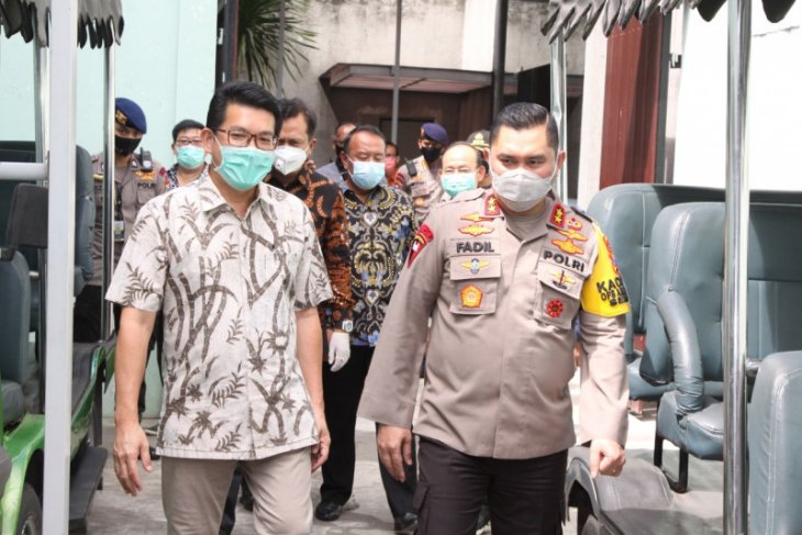 Kapolda Jatim sidak kawasan industri Sidoarjo, pastikan penerapan protokol kesehatan